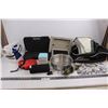 Image 1 : Apco Projector Scope - Tested, Panasonic Automotive TV Monitor - Untested, Walther Plastic Tote, Pai