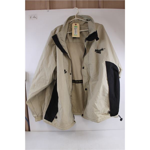 * North End Spring/Fall Jacket Size XL with "Mosaic" Logo