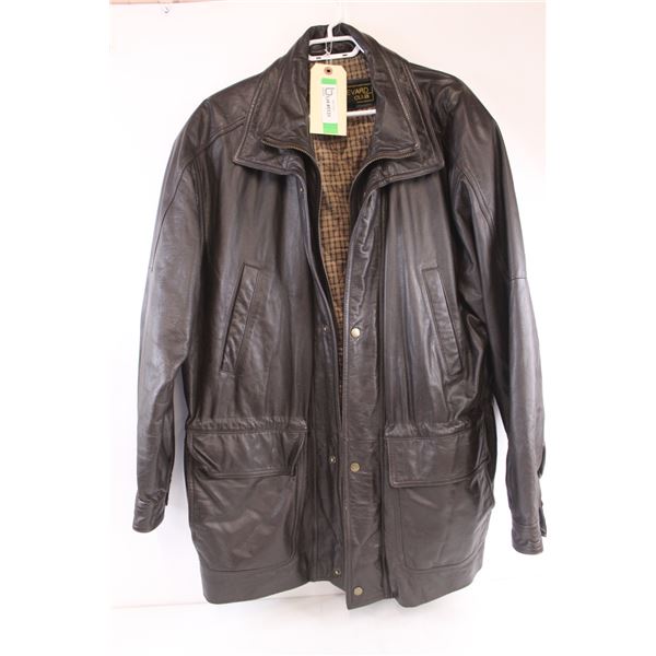 * Boulevard Club Leather Jacket Size L