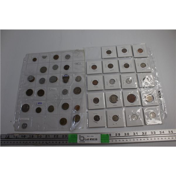 (44) International Vintage Coins - Czechoslovakia, Poland, USSR, Barbados and etc