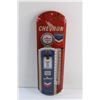 Image 2 : Chevron Gasolines Wall Thermometer 17'' x 5''
