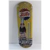 Image 2 : Pepsi Cola Wall Thermometer 17'' x 5''