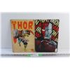 Image 1 : Thor & Iron Man Marvel Wall Signs - 12'' x 8''