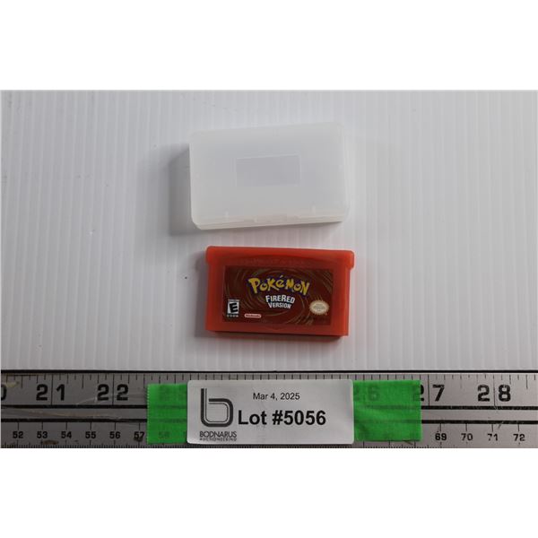 Nintendo Game Boy Advance Pokemon FireRed Version Game Cartridge - Cannot Authenticate