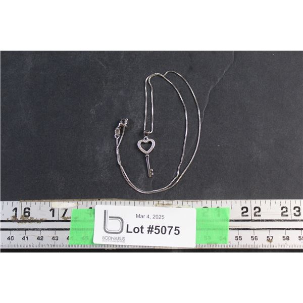 Key to Your Heart Necklace with Pendant