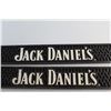 Image 2 : (2) Jack Daniel's Rubber Bar Mats 20 1/2'' x 3 1/2''