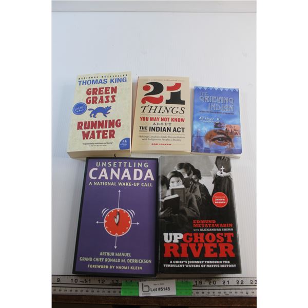 (5) Books - Naomi Klein, Thomas King and Bob Joseph