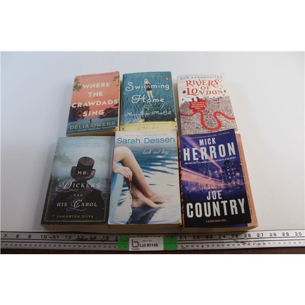 (6) Books - Delia Owens, Ben Aaronovitch and Sarah Dessen