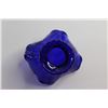 Image 5 : Silver Plated Cobalt Glass Bowl