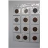 Image 8 : (20) Vintage Half & New Penny Canadians Coins