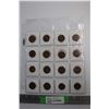 Image 1 : (16) Vintage Half Penny Canadian Coins