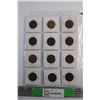 Image 1 : (12) Vintage Half Penny British & Canadian Coins
