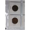 Image 3 : (12) Vintage Half Penny British & Canadian Coins