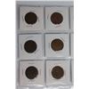 Image 4 : (12) Vintage Half Penny British & Canadian Coins