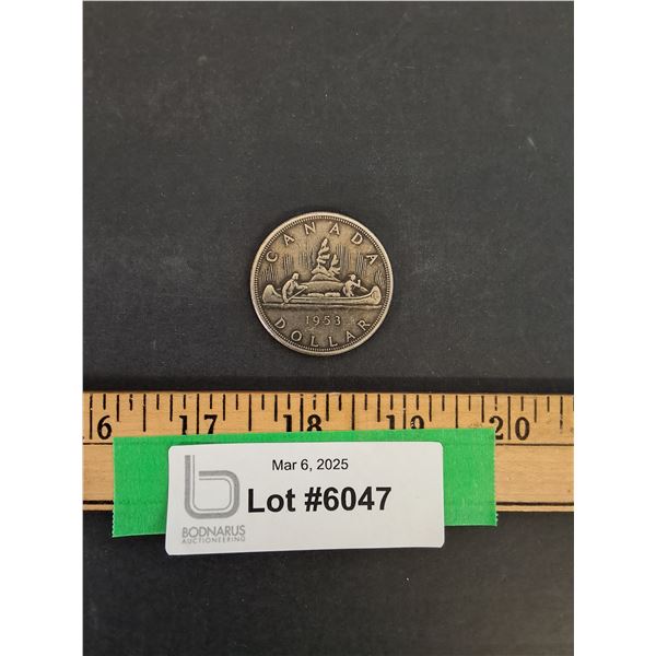 Novelty 1953 Canadian Dollar Coin