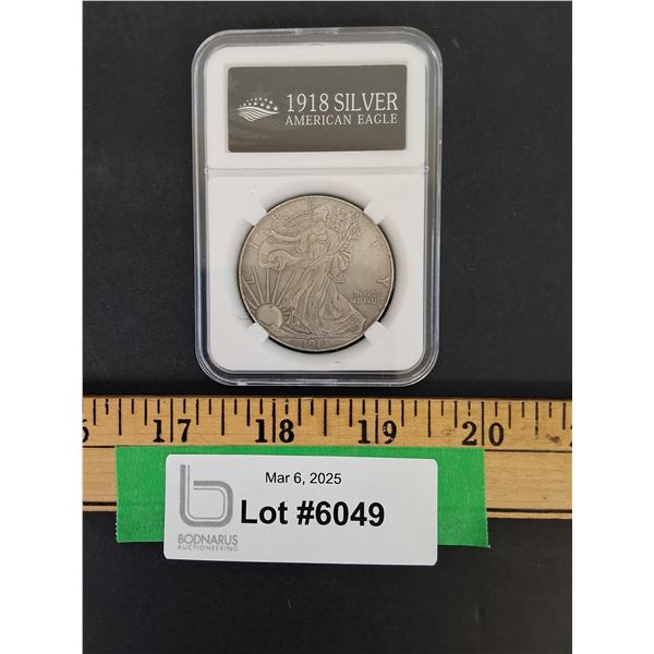 Commemorative 1918 "Silver" American Eagle Coin