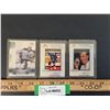 Image 1 : (3) Wayne Gretzky Various Hockey Trading Cards