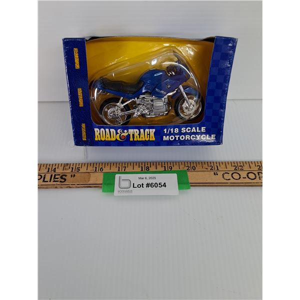 BMW Motorcycle Model - 1/18 Model Scale - NOS