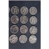 Image 2 : (20) 1966 & 1974 Vintage Canadian 5 Cent Coins