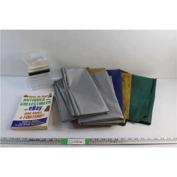 Audio Cassette Cases, How to Sell Antiques on Ebay Book and Table Cloths