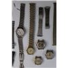 Image 6 : Quartz & Electric Movement Watches - As Is and Metal & Leather Watch Bracelets/Bands