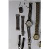 Image 7 : Quartz & Electric Movement Watches - As Is and Metal & Leather Watch Bracelets/Bands