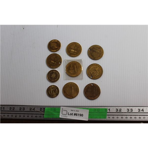 (10) Alberta and Saskatchewan Centennial Dollar Coin