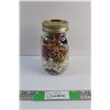Image 1 : Pickling Jar and Assorted Jewelry