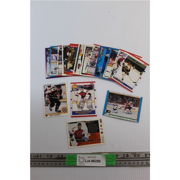 Assorted NHL Pro Set, Upper Deck, O Pee Chee & Score Trading Hockey Cards -Authenticity Not Guarante