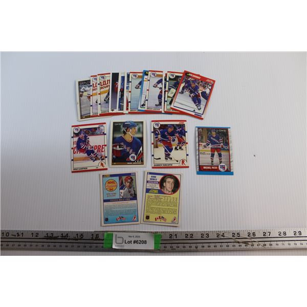 Assorted Upper Deck, O Pee Chee & Score Trading Hockey Cards -Authenticity Not Guaranteed
