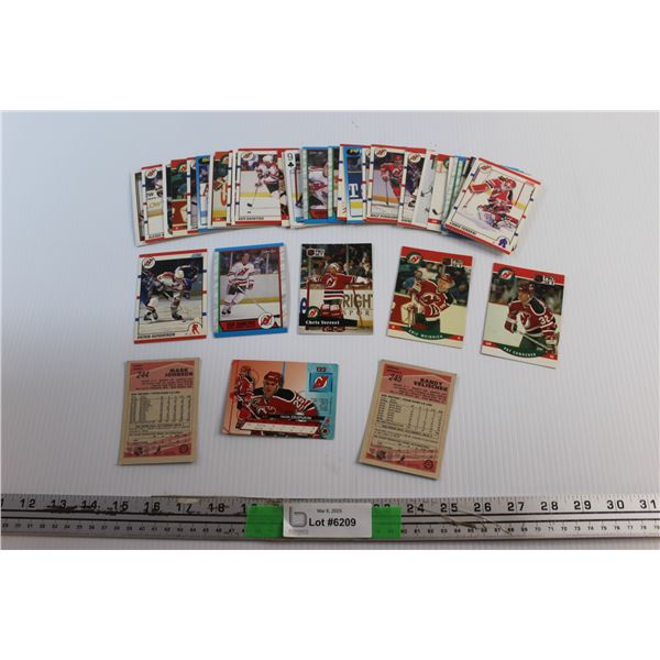 Assorted NHL Pro Set, Upper Deck, O Pee Chee & Score Trading Hockey Cards -Authenticity Not Guarante