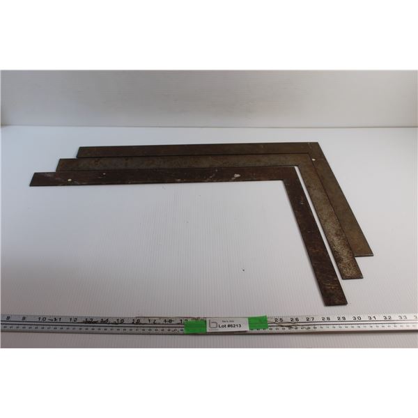 (3) Carpenter's Squares 16'' x 24''