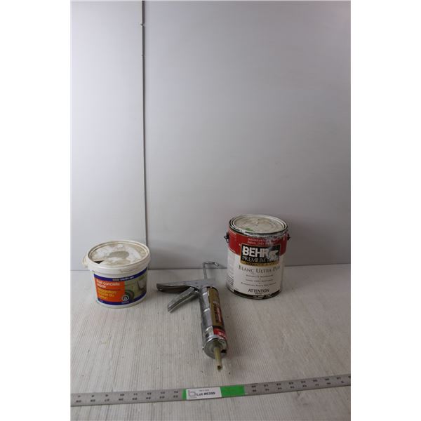 Behr White Paint, King Fast Repair Concrete, Lepage Construction Adhesive WILL NOT SHIP