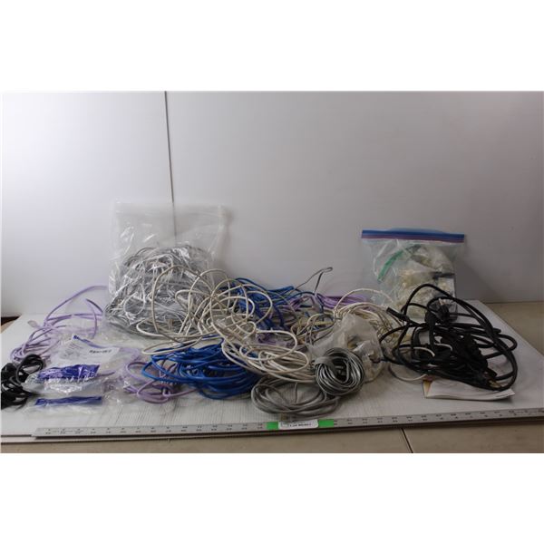 Patch Cords, Phone Cords, Electrical Cords, Misc.