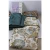 Image 2 : Fabric Lot- Lavender Scented Drawer Liners, Curtains, Misc.