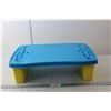 Image 1 : Play-Doh Plastic Table 21" Long x 13.5" Wide x 6.5" Tall, with Accessories