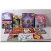 Image 1 : (10) Kids Books- Paw Patrol with Etch a Sketch, Dinosaur Stickers, Trolls, Misc.