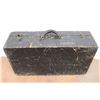 Image 3 : * Vintage Lockable Wooden Trunk 31.5" x 17" x 10" - As is