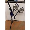 Image 1 : * Kobalt Adjustable Dual Work Lamp Tripod - Halogen - 54" Tall in Picture - Tested