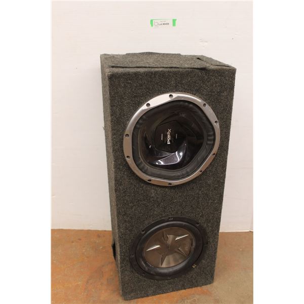 * Sony Xplod x Speakers in Box - As Is - 9" Speakers, 30" x 13" x 14"