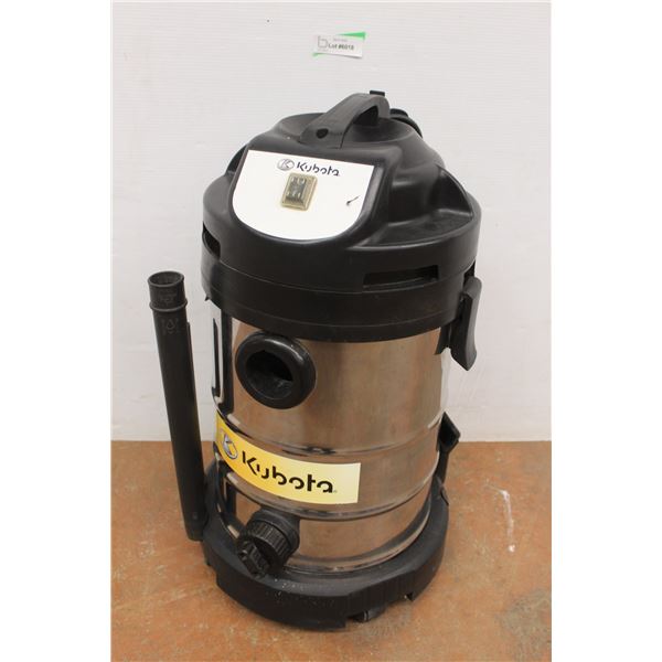 * Kubota Shop Vac w/Hose & Attachment - Tested - 27" Tall x 14" Dia