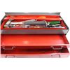 Image 2 : Craftsman Metal Tool Box with Contents 21" x 9" x 10"