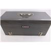 Image 4 : Craftsman Metal Tool Box with Contents 21" x 9" x 10"