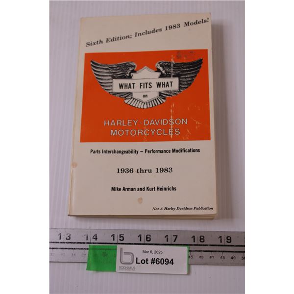 What Fit on a Harley Davidson Motorcycle by Mike Harmon and Kurt Heinrichs