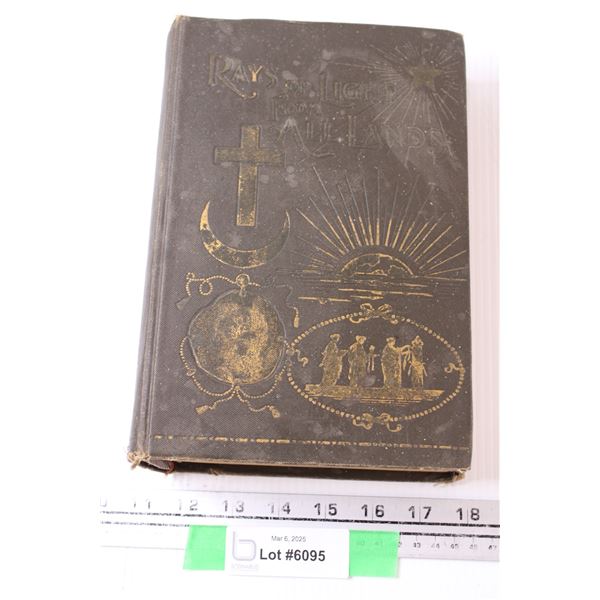 Rays of Light from All Lands, contains pressed leaves