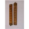 Image 2 : Hoppe and Rabone Folding Wood Carpenters Rulers both 36".