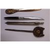 Image 5 : Assorted Letter Openers and a Compass