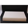 Image 3 : 7 - 13"x13 1/2" White Chipboard Shelves and 4 - 13"x 21 1/2" Chipboard Shelves, one side finished