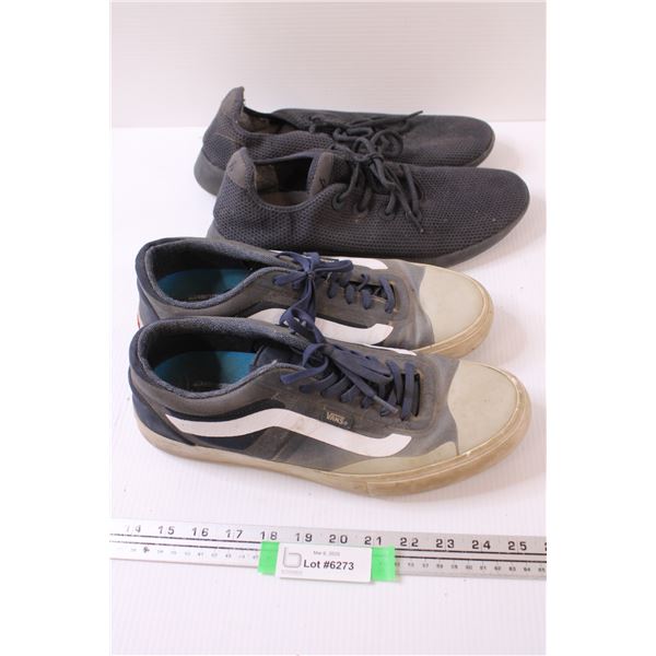 Vans Skateboard Shoes Size US 12 and Allbirds US size 12 Shoes