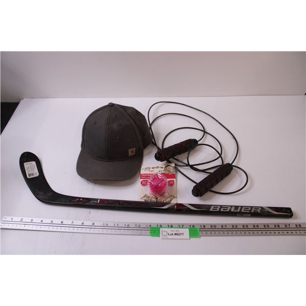 Bauer Vapor Mini Stick, Ballcap, Cat Toy and Skipping Rope